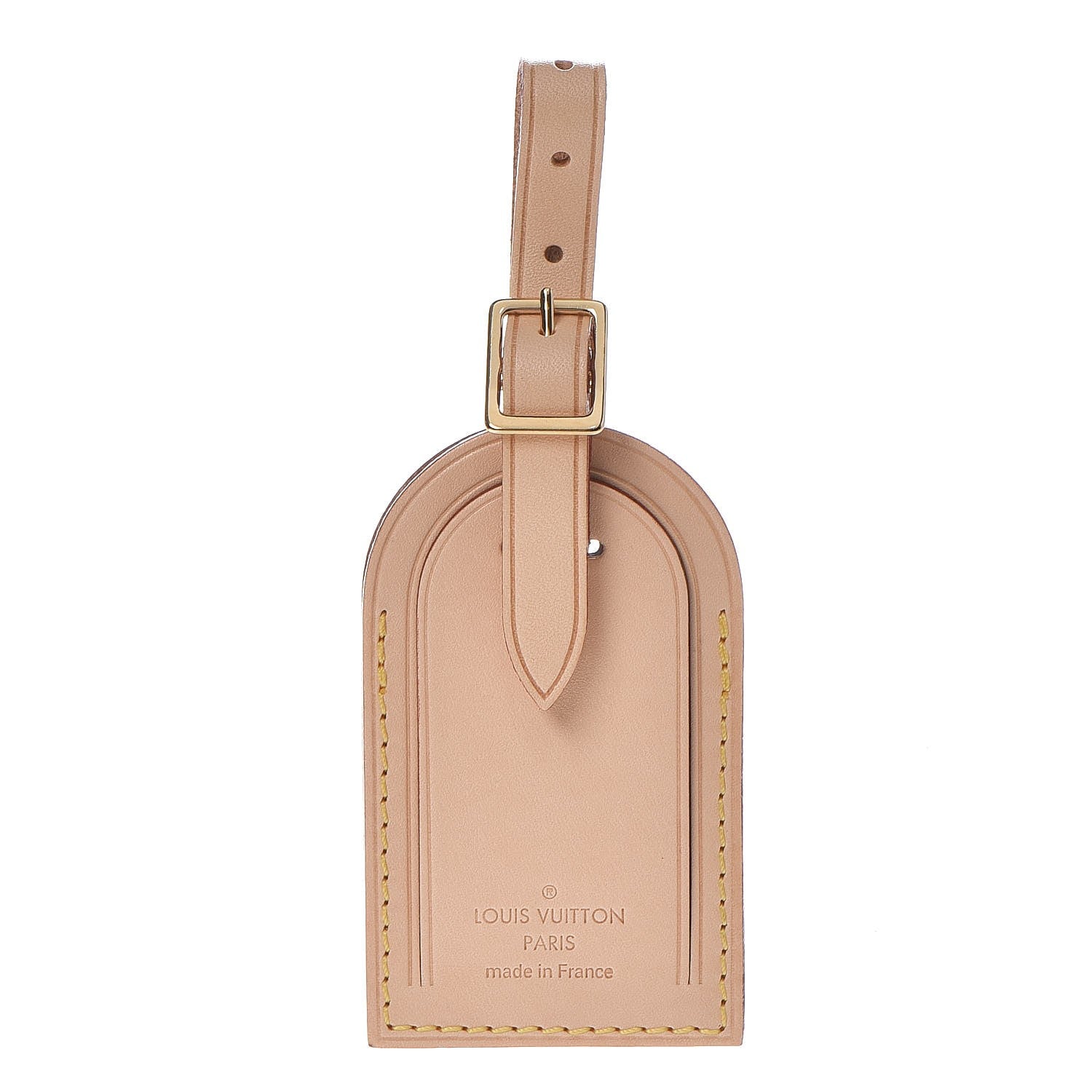Louis Vuitton Statue of Liberty VVV Vachetta Luggage Tag 1 of 4