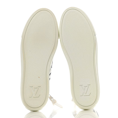 Louis Vuitton X UF Calfskin Tufted Monogram Stellar Sneaker Boots 37 White Black 5 of 9