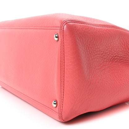 Chanel Calfskin Cerf Executive Shopper Tote Coral 11 of 11