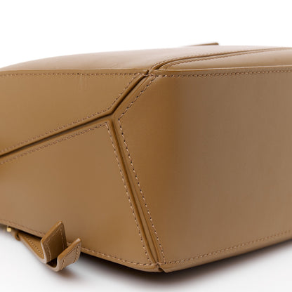 Loewe Satin Calfskin Small Puzzle Bag Oak 10 of 11
