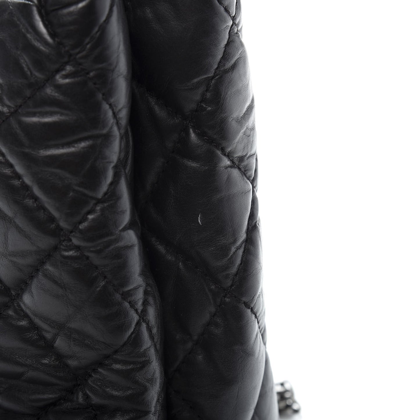 Aged Calfskin Reissue 2.55 Tote Black