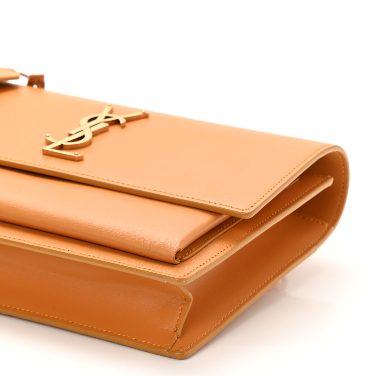 Calfskin Medium Monogram Sunset Cheddar