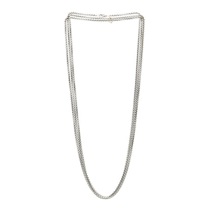 David Yurman Sterling Silver 14K Yellow Gold 2.7mm Box Chain Necklace 72" 2 of 3