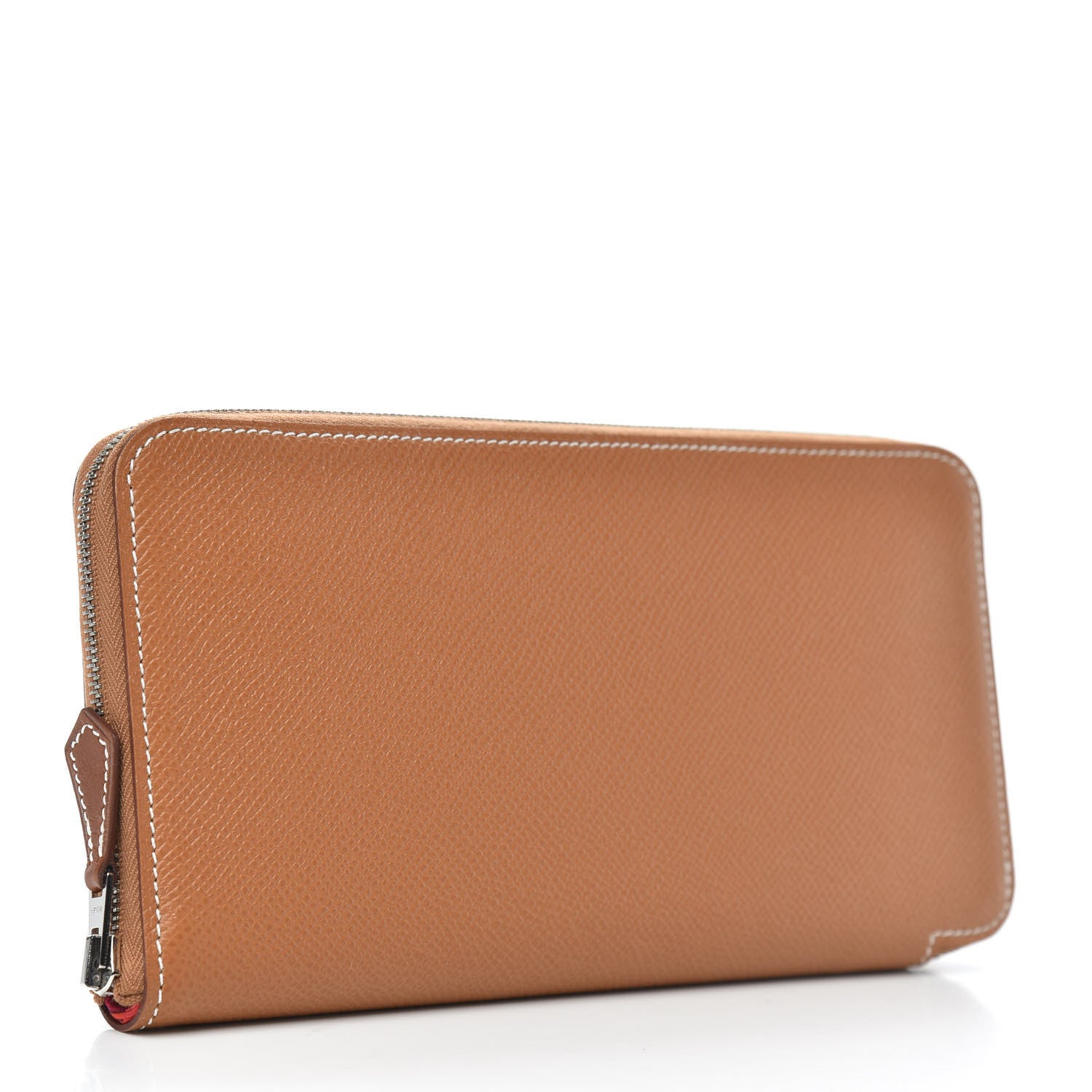 Hermes Epsom Silk'In Wallet Gold 3 of 7