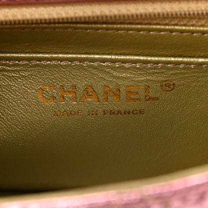 Chanel Metallic Goatskin Quilted Mini 2.55 Reissue Flap Multicolor 6 of 9
