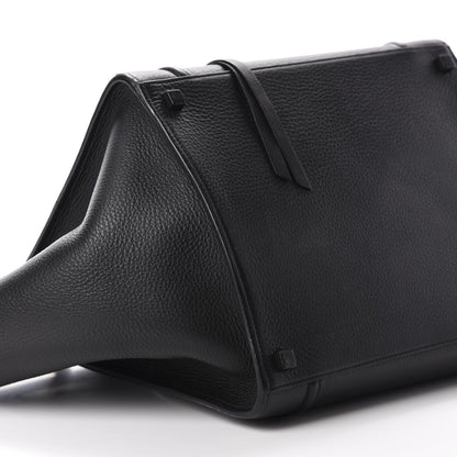 Celine Grained Calfskin Medium Phantom Luggage Black 5 of 8