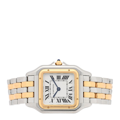 Cartier Stainless Steel 18K Yellow Gold 27mm Panthere Quartz Watch 2 of 5
