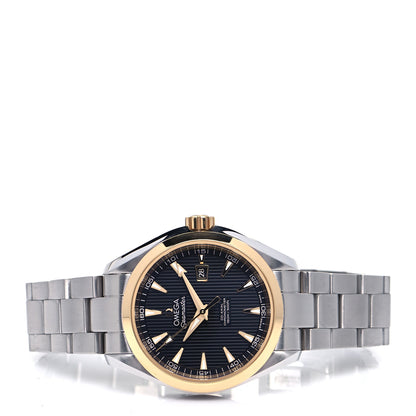 Omega Stainless Steel 18K Yellow Gold 34mm Seamaster Aqua Terra Automatic Watch Black 231.20.34.20.01.004 2 of 5