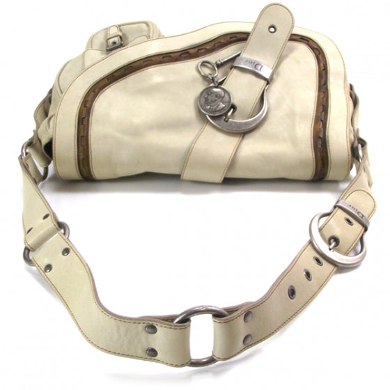 Christian Dior Leather Gaucho Ivory 5 of 9