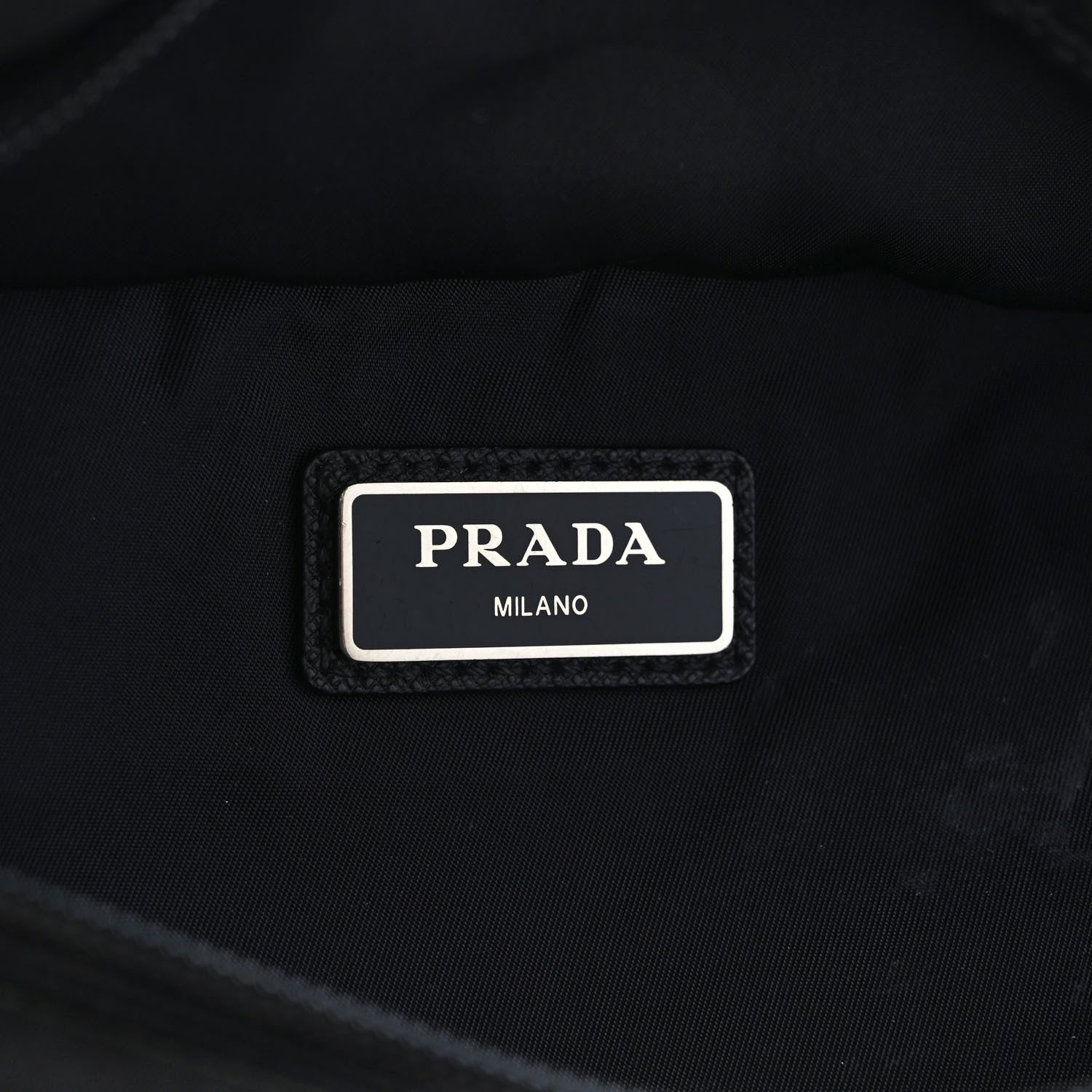 Prada Tessuto Nylon Montagna Belt Bag Black 6 of 9