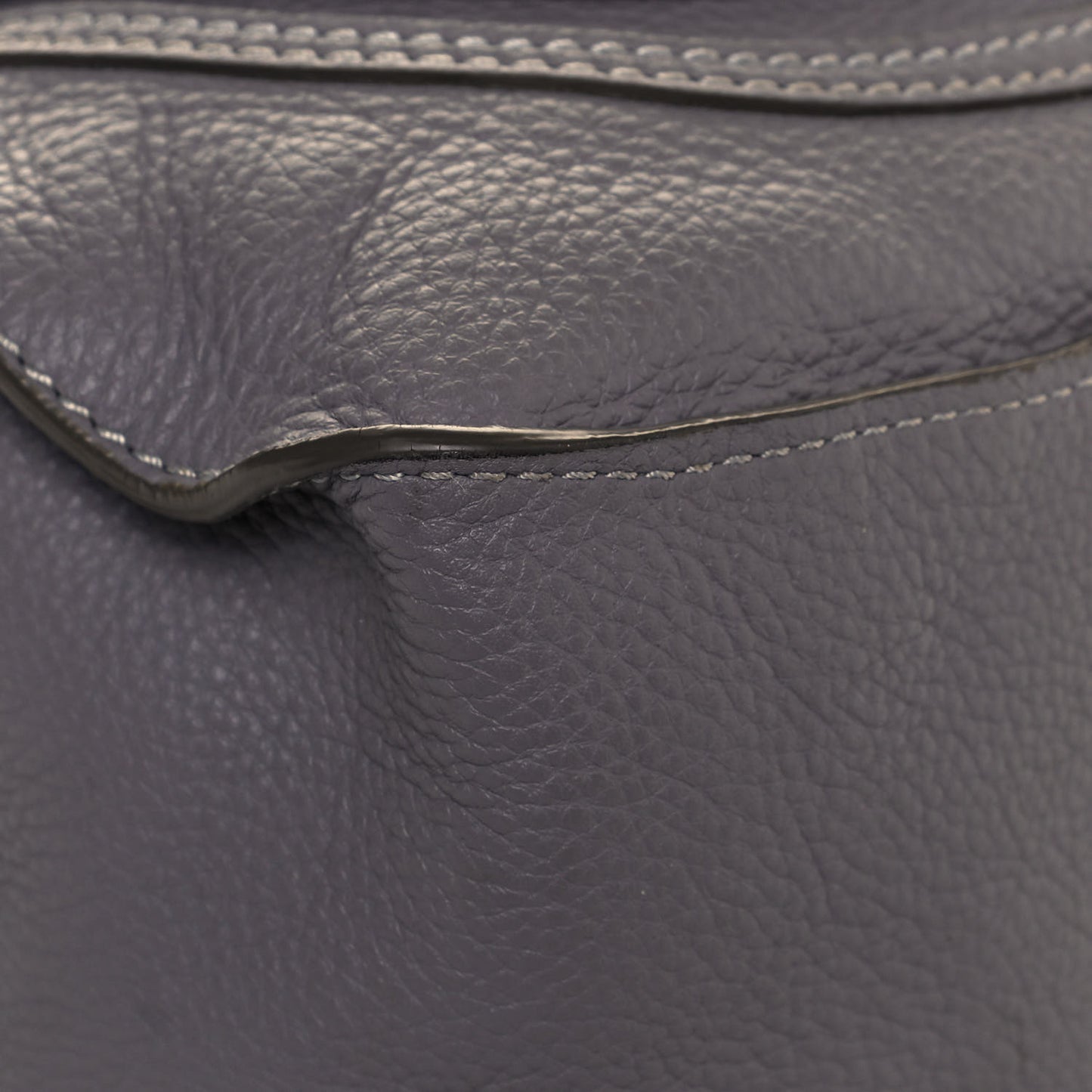 Calfskin Medium Marcie Satchel Cashmere Grey