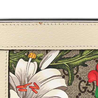 Gucci GG Supreme Monogram Flora Web Small Ophidia Chain Shoulder Bag White 11 of 11