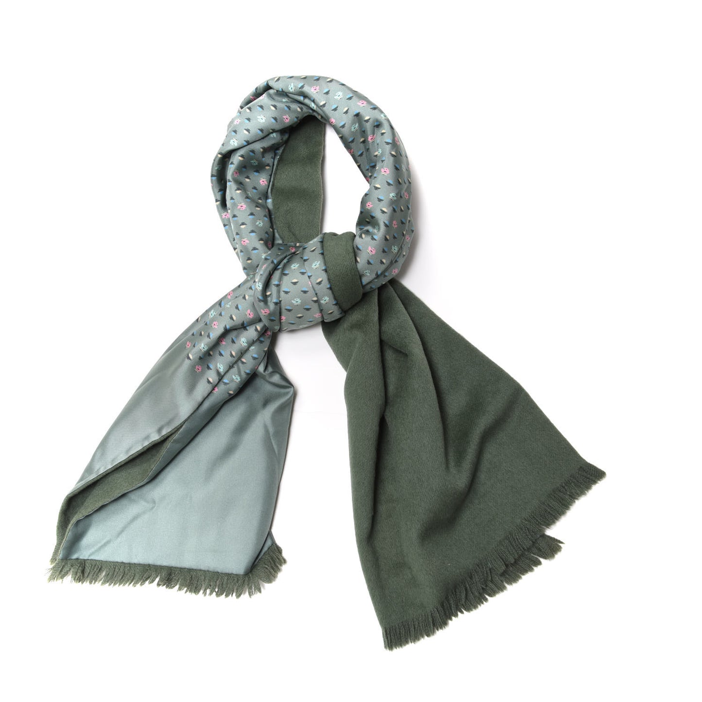 Silk Angora Jockey Scarf