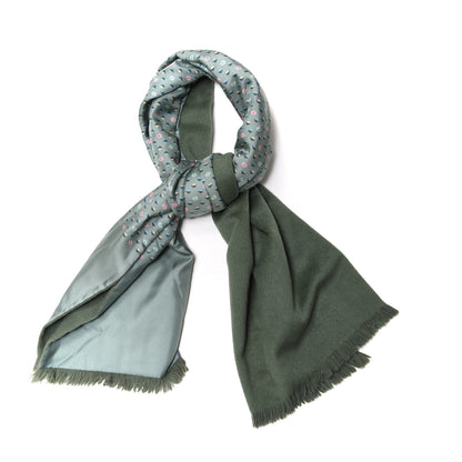 Hermes Silk Angora Jockey Scarf 1 of 4