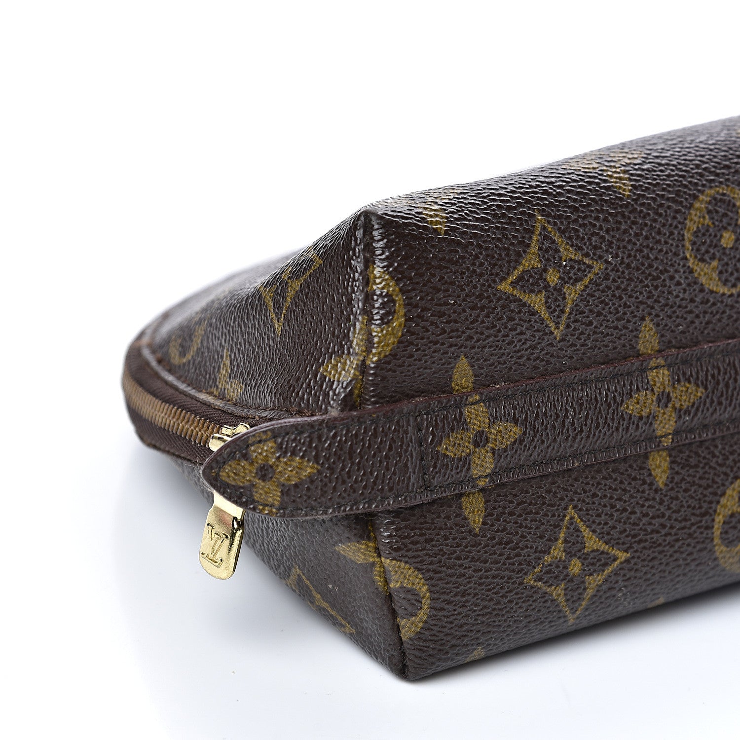 Louis Vuitton Monogram Trousse Demi Ronde 6 of 11