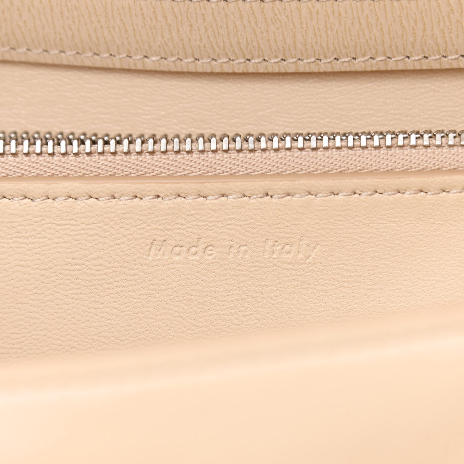 Celine Liege Calfskin Medium Classic Box Flap Bag Cream 8 of 12