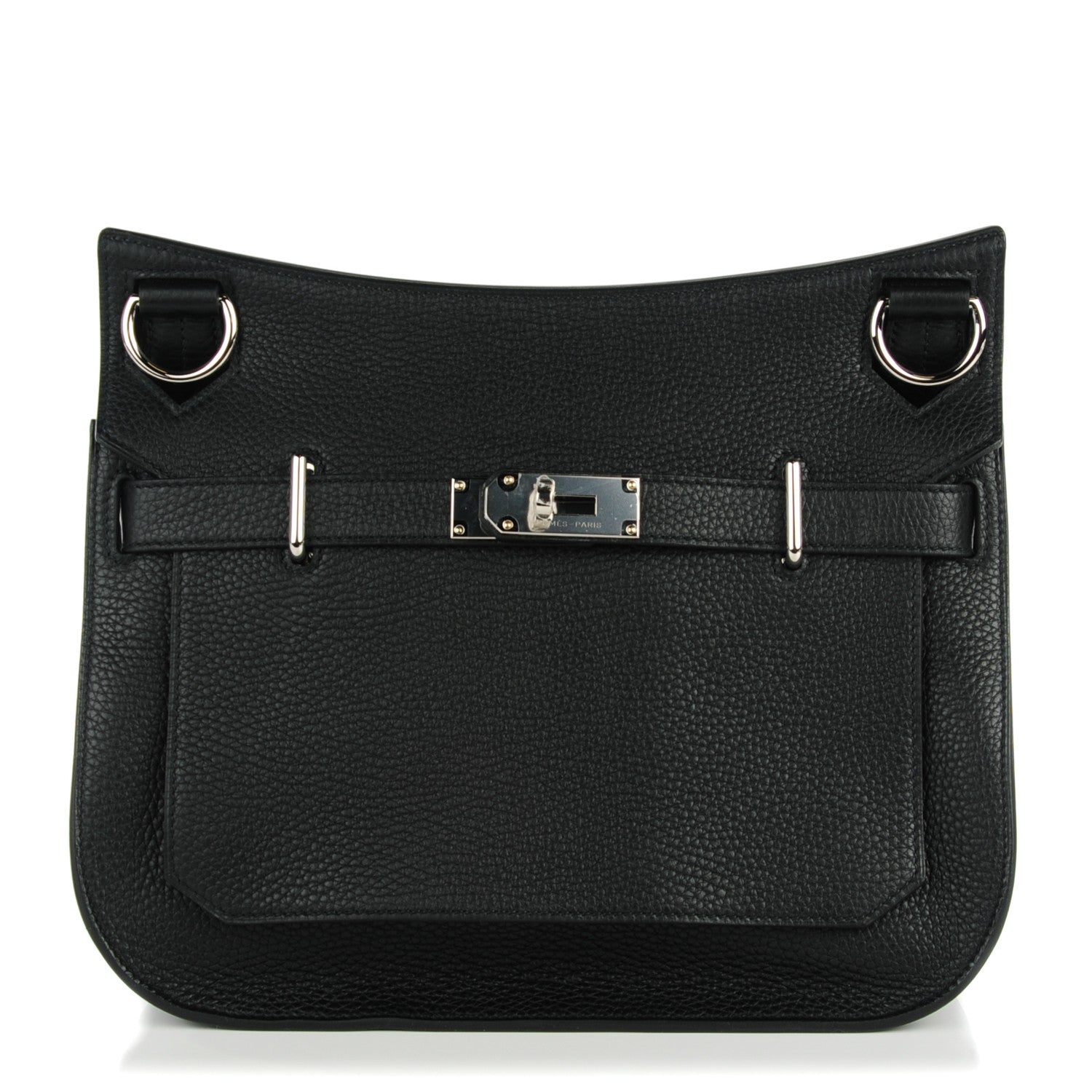 Hermes Taurillon Clemence Jypsiere 31 Black 1 of 19