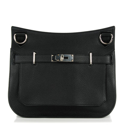 Hermes Taurillon Clemence Jypsiere 31 Black 1 of 19