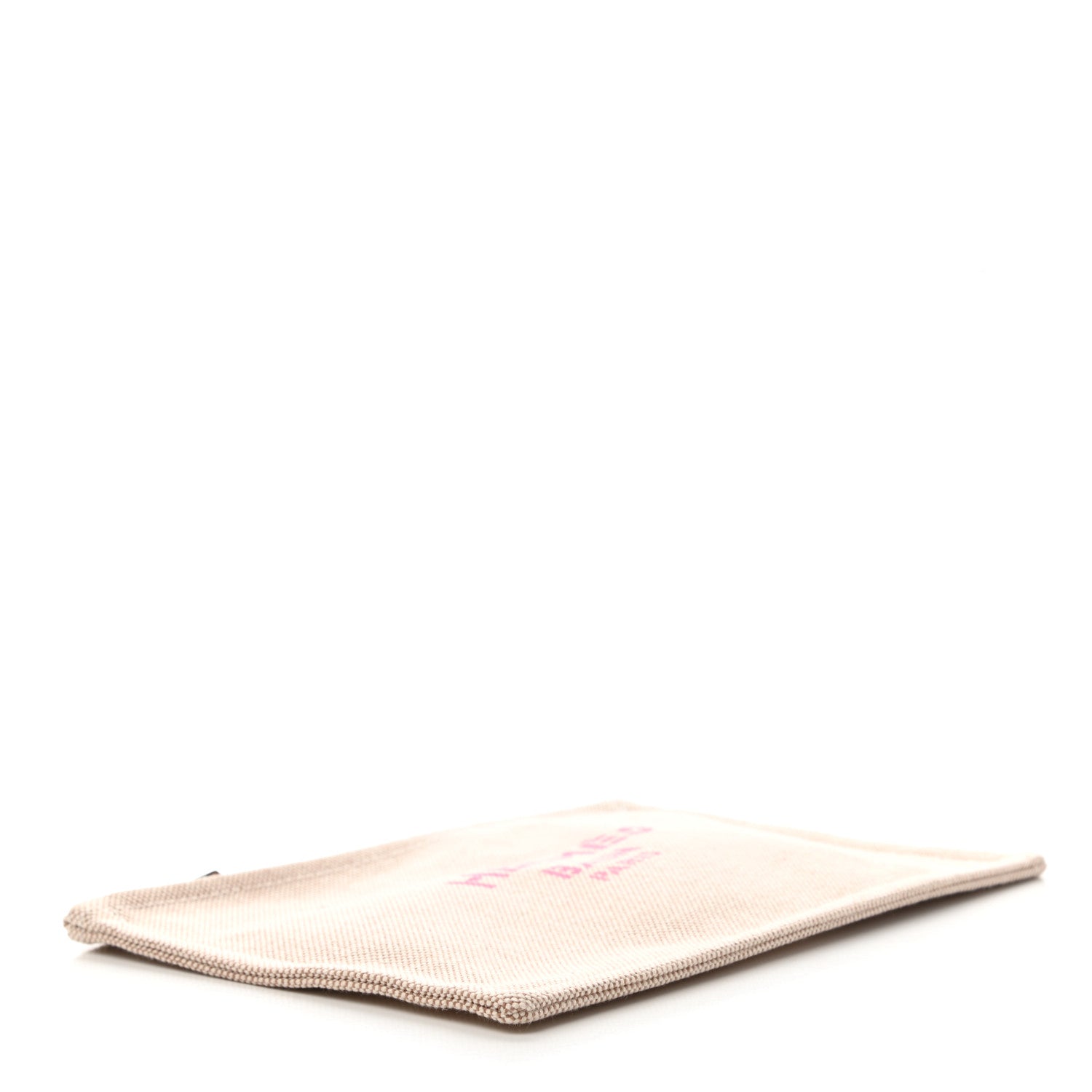 Hermes Toile Small Bain New Yachting Case Bubble Gum 4 of 6