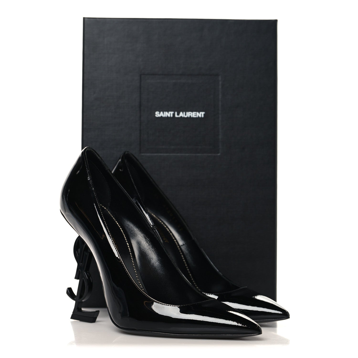 Saint Laurent Patent Opyum 110 Pumps 37 Black 10 of 10