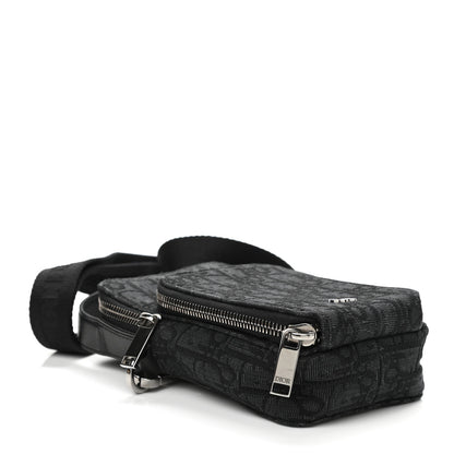 Christian Dior Oblique Micro Rider Pouch Black 4 of 13