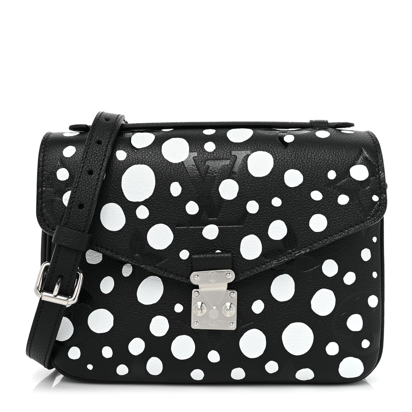 LV X YK Empreinte Monogram Giant Pochette Metis Black