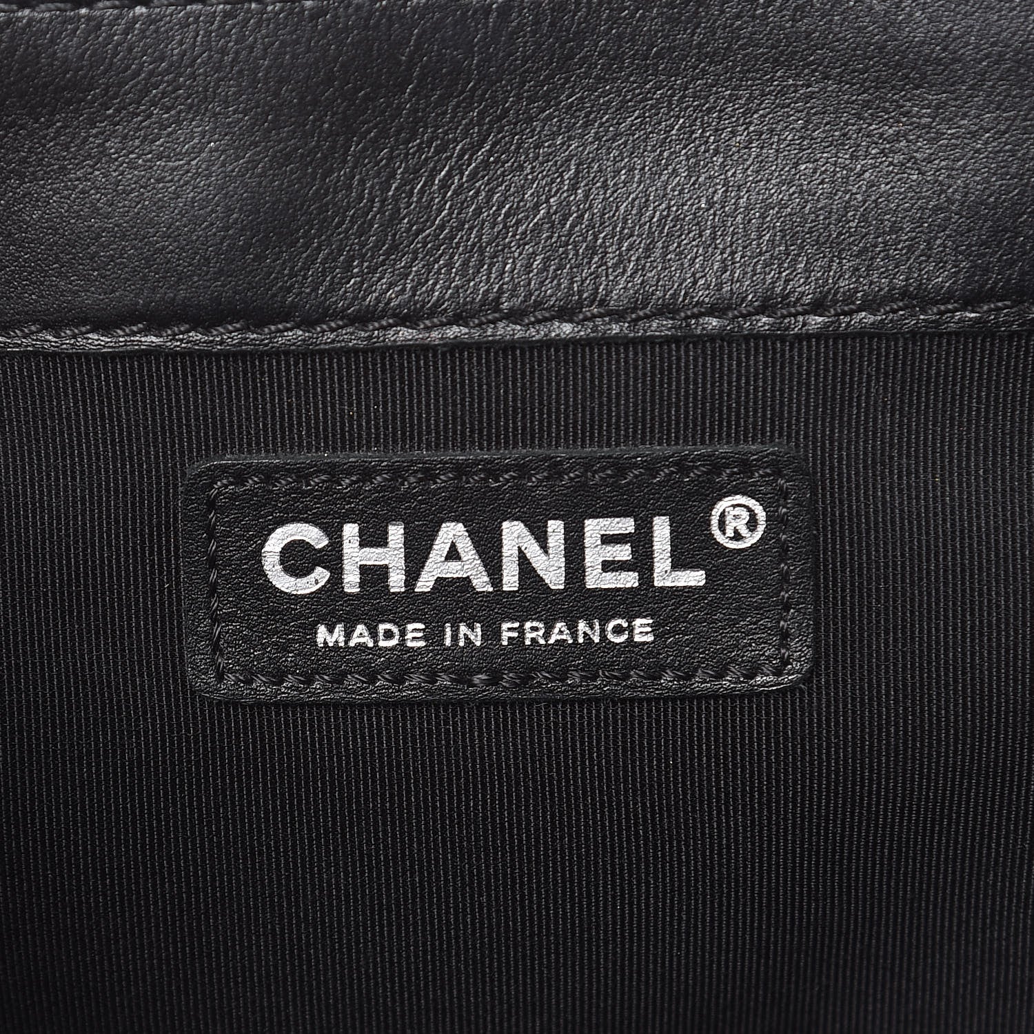 Chanel Calfskin Enchained Medium Boy Flap Black 6 of 16