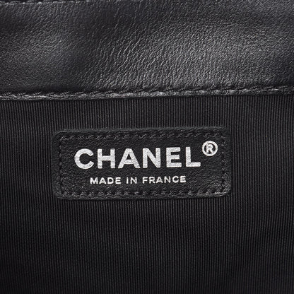 Chanel Calfskin Enchained Medium Boy Flap Black 6 of 16