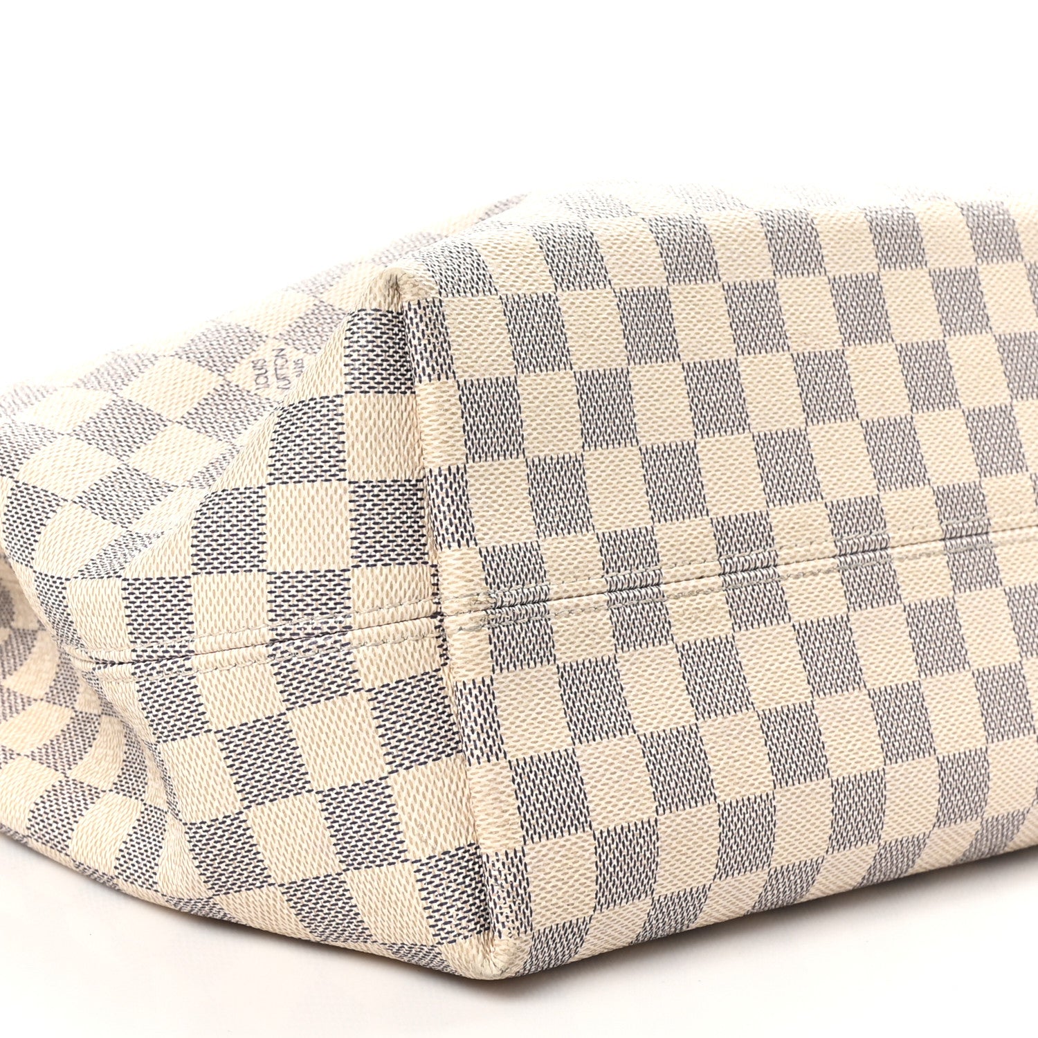 Louis Vuitton Damier Azur Graceful MM Rose Ballerine 8 of 9