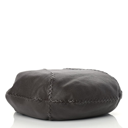 Bottega Veneta Cervo Deerskin Large Hobo Ebano 4 of 9