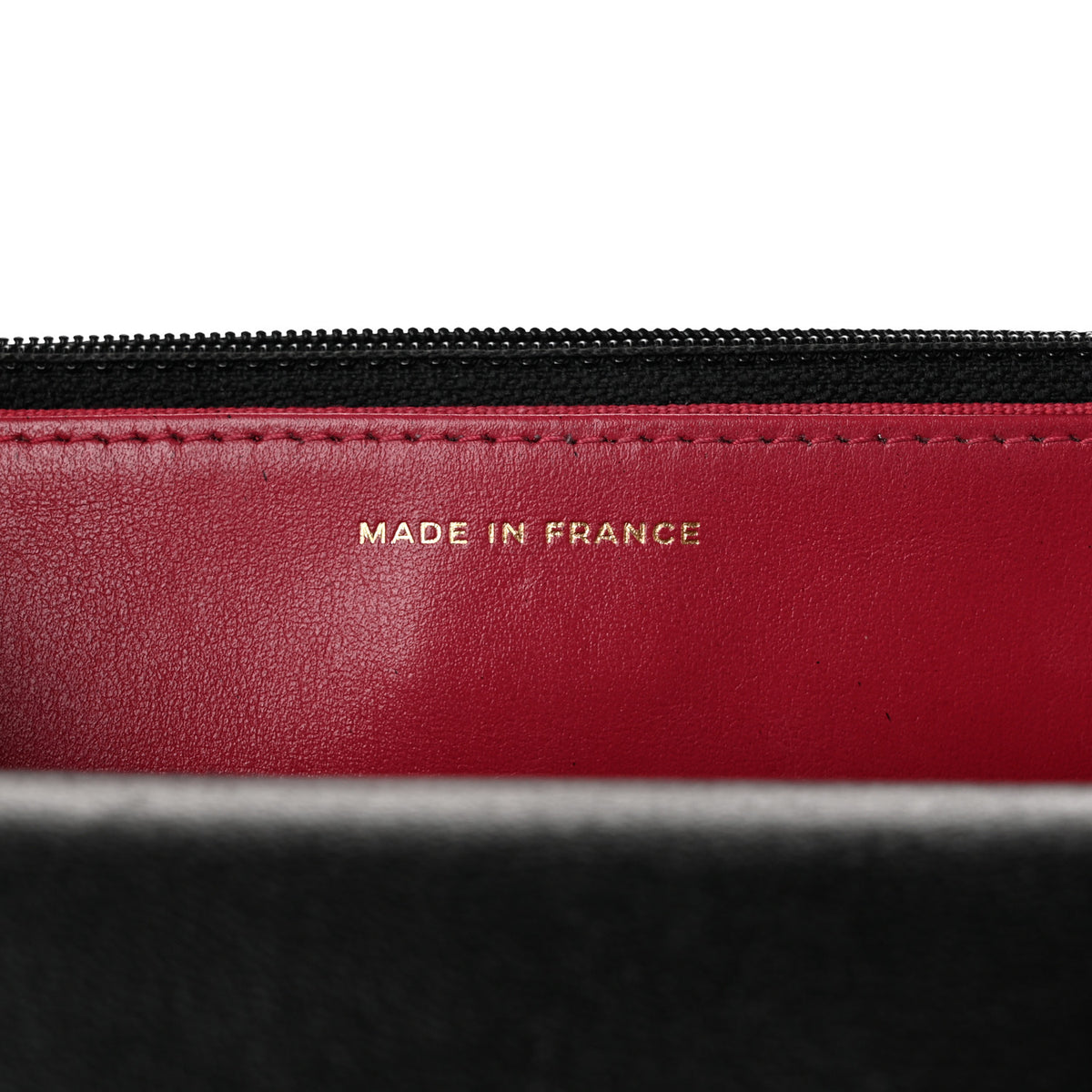 Goatskin Quilted Chanel 19 Wallet On Chain WOC Black