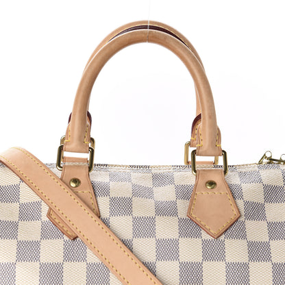 Louis Vuitton Damier Azur Speedy Bandouliere 25 10 of 10
