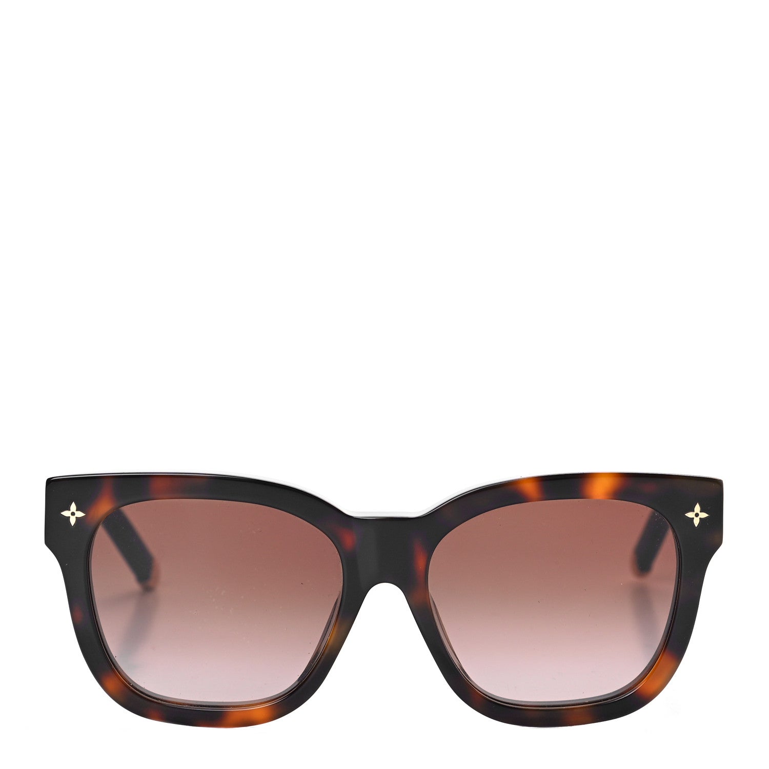 Louis Vuitton Acetate My Monogram Square Sunglasses Z1524E Dark Tortoise 4 of 7