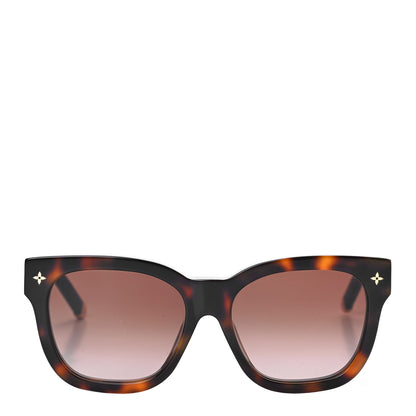 Louis Vuitton Acetate My Monogram Square Sunglasses Z1524E Dark Tortoise 4 of 7