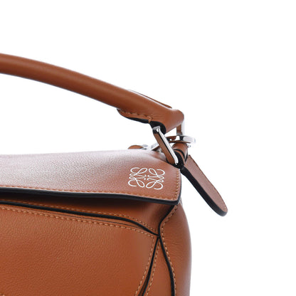 Loewe Calfskin Small Puzzle Bag Tan 9 of 9