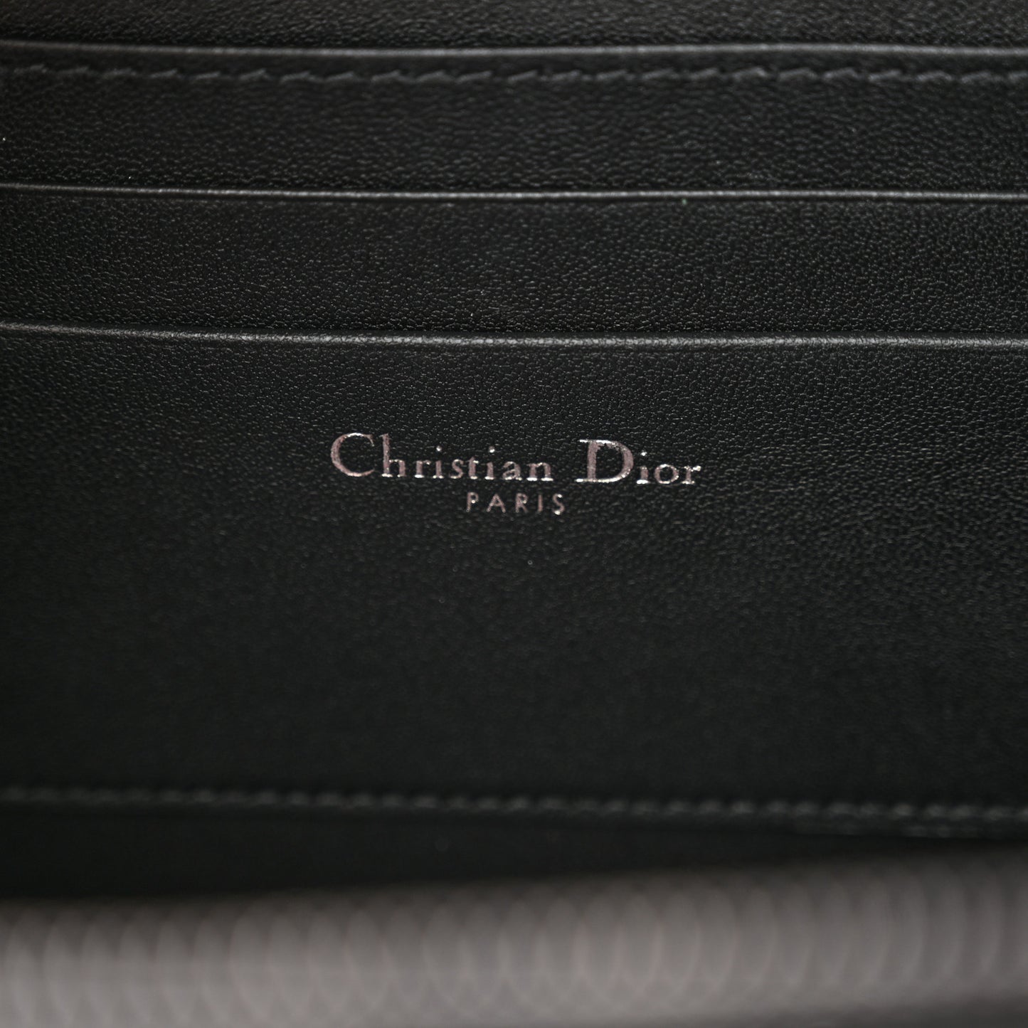 Calfskin Macrocannage Caro Box Bag Black