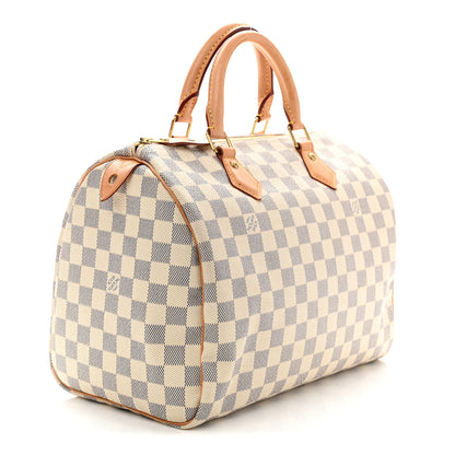 Louis Vuitton Damier Azur Speedy 30 3 of 10