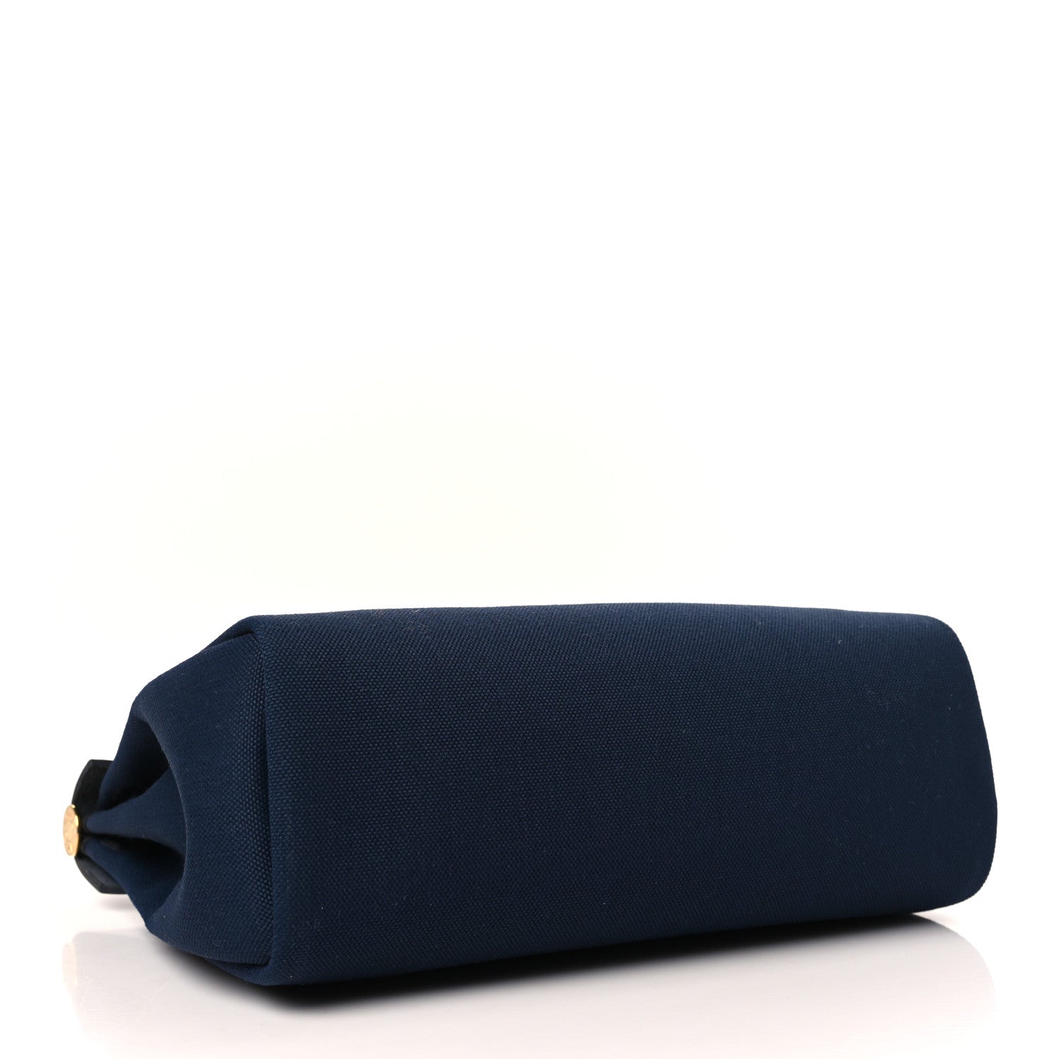 Hermes Military Toile Vache Hunter Herbag Zip Retourne 31 PM Bleu Indigo Black 5 of 10