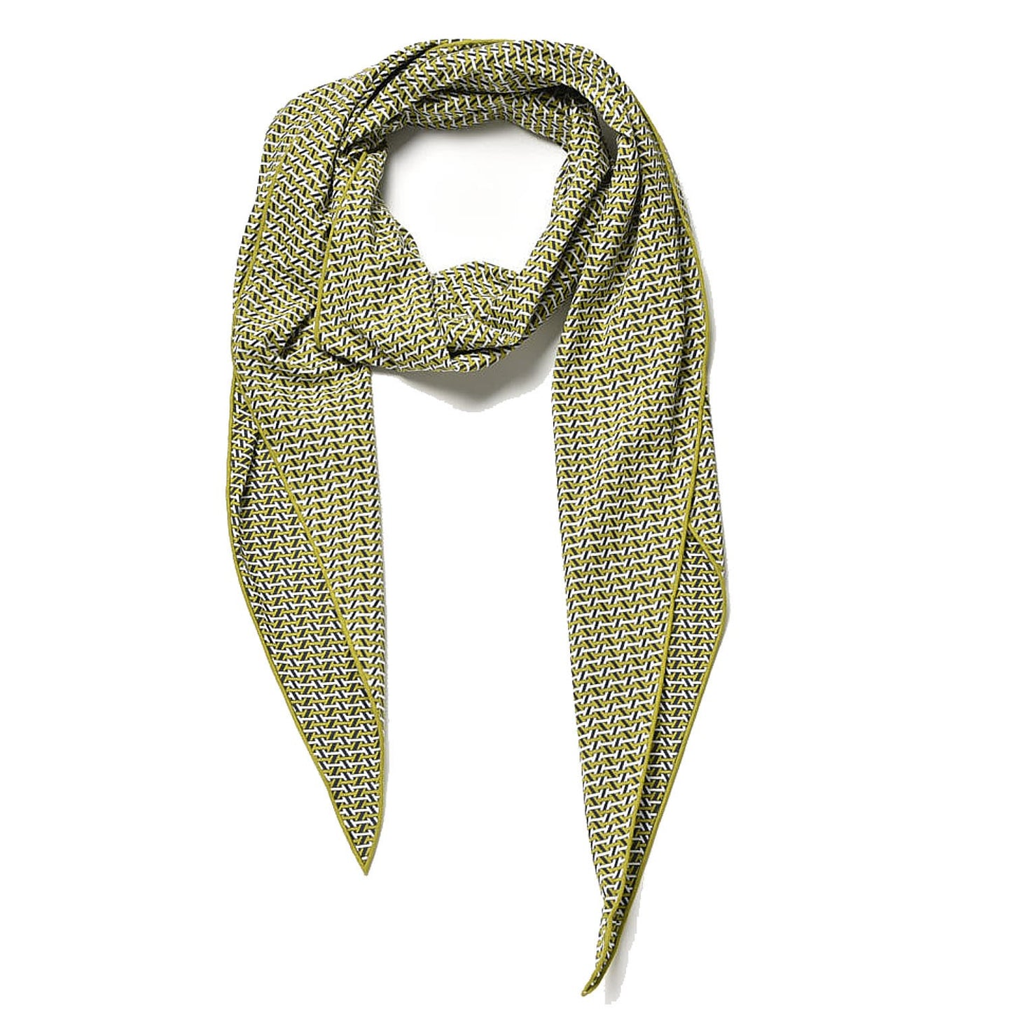 Cotton H Sublime Losange Scarf GM