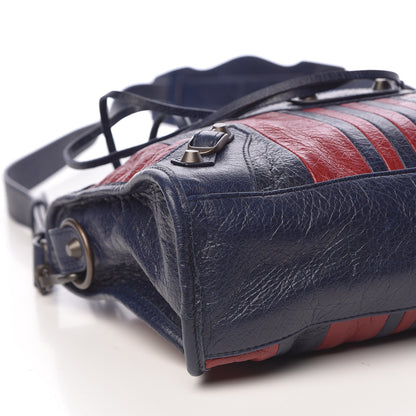 Balenciaga Veau Arena Multicolore Classic Hardware S City Bleu Nuit Rouge 8 of 10