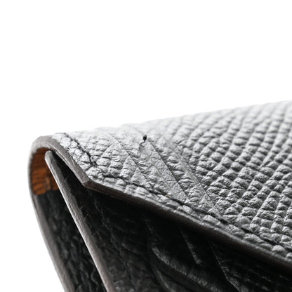 Hermes Epsom Quadrige Kelly Pocket 18 Belt Black 6 of 6