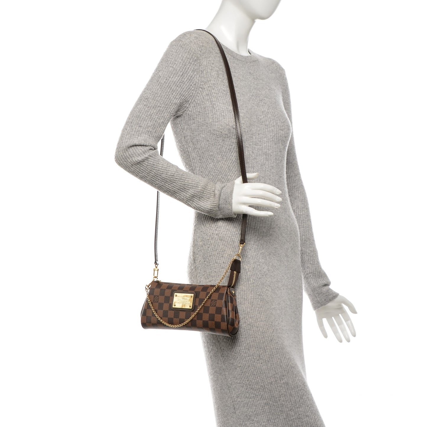 Damier Ebene Eva Clutch