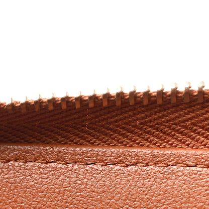 Chanel Lambskin Quilted Studded CC Large Gusset Zip Around Wallet Light Brown 10 of 16