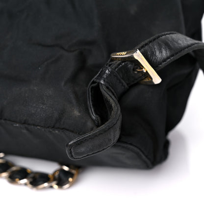 Prada Tessuto Nylon Vela Chain Backpack Black 15 of 20