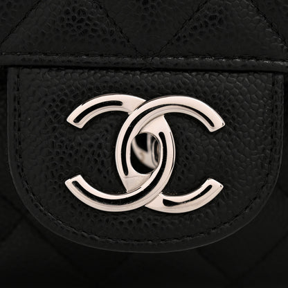 Chanel Caviar Quilted Maxi Double Flap Black 11 of 12