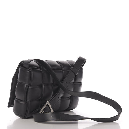 Bottega Veneta Nappa Maxi Intreccio Padded Cassette Crossbody Bag Black 3 of 9
