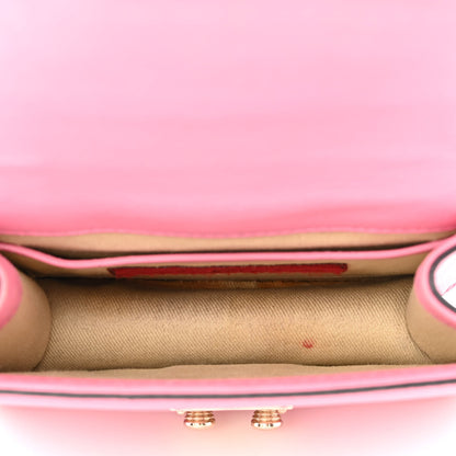 Valentino Garavani Vitello Mini Glam Lock Rockstud Flap Ninphea 5 of 13