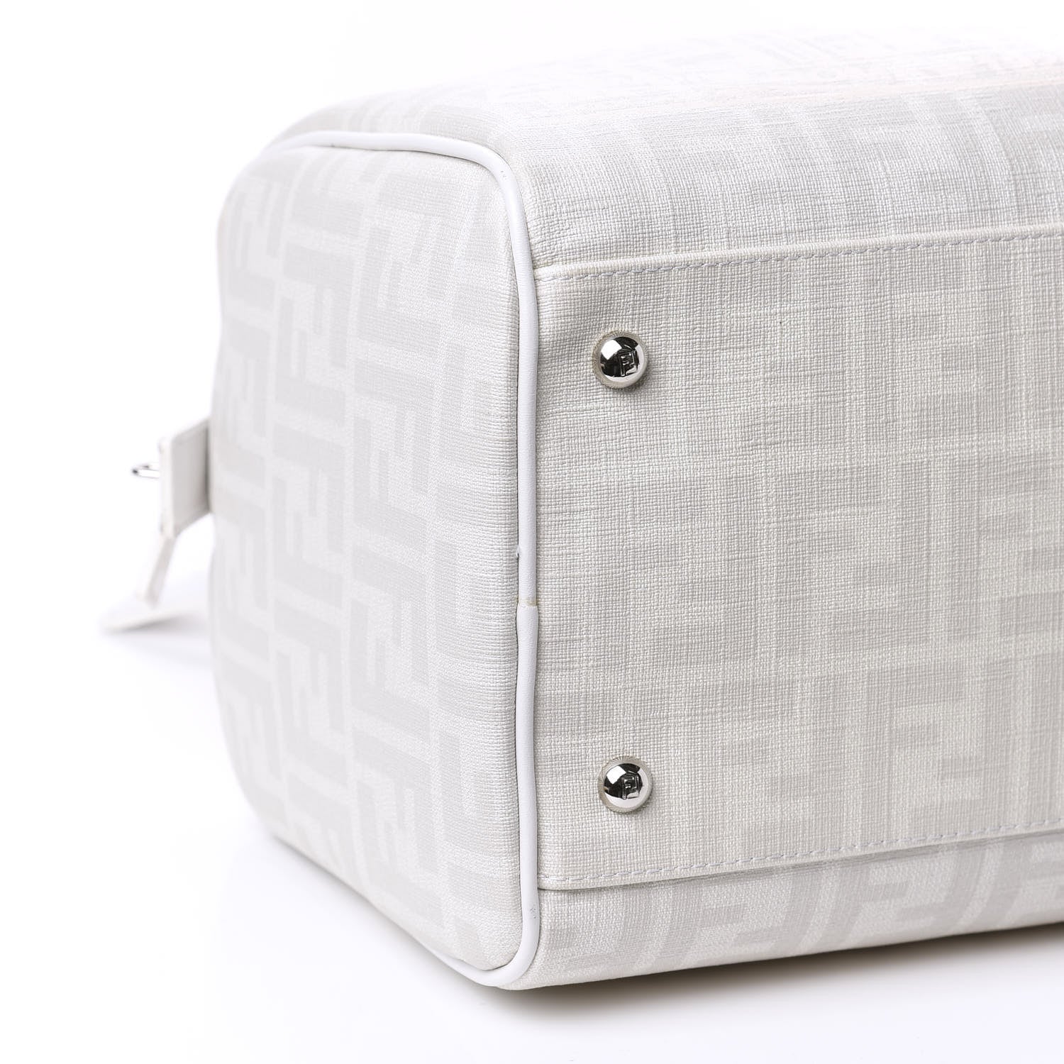 Fendi Zucca Spalmati Palazzo Print Forever Boston White 6 of 15