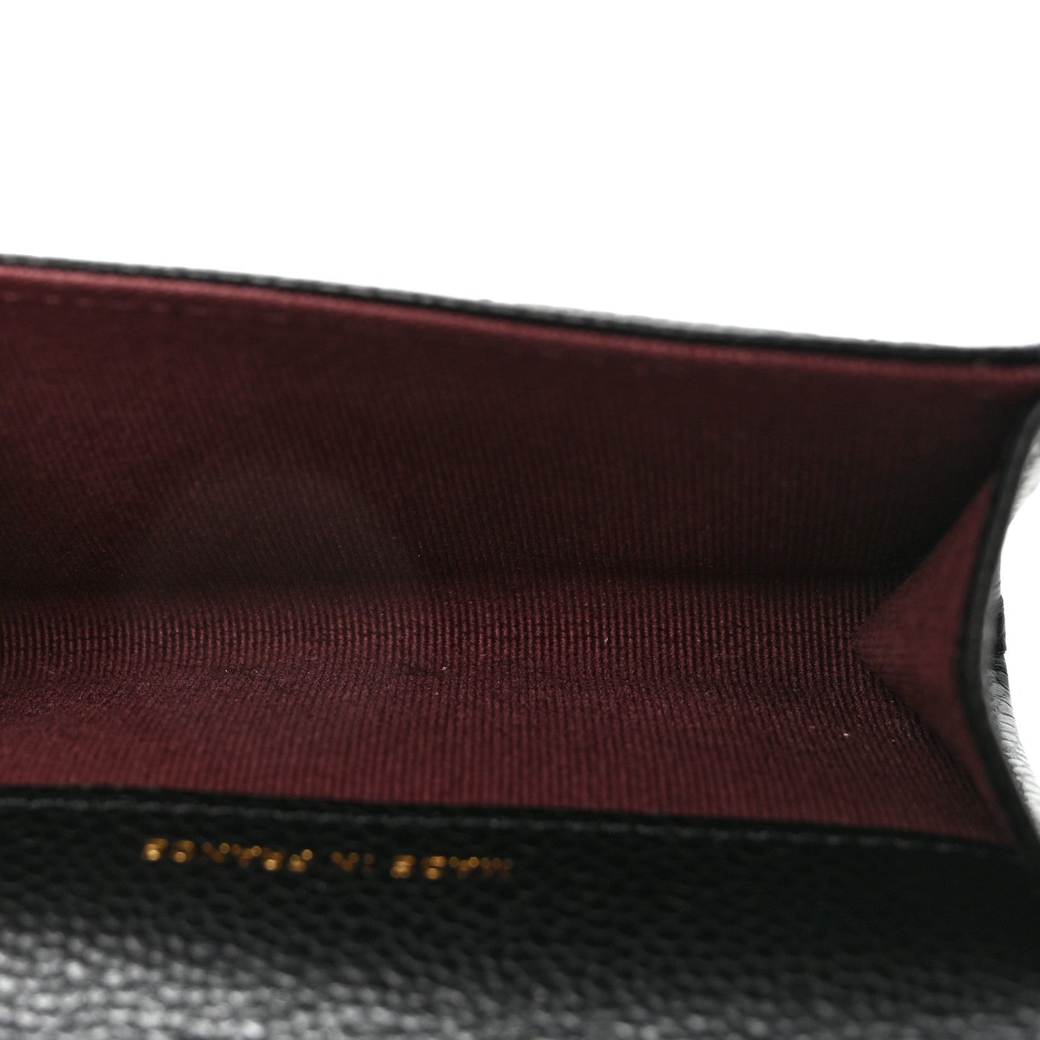 Chanel Caviar Quilted Flap Card Holder Wallet Black 5 of 9