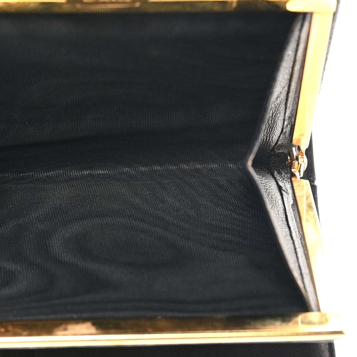 Caviar Timeless CC Compact French Wallet Black